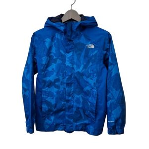 The North Face Biys Vibrant Blue Geometric Jacket_2